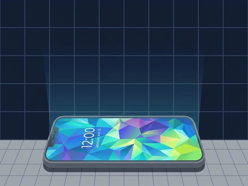 Exemple de smartphone après réparation